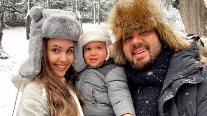 Eser Yenenler'in oğlunun ayağı çatladı