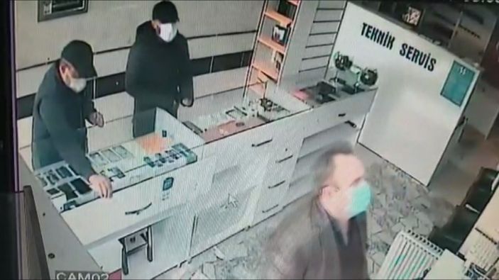 i Ankara'da cep telefonu hırsızlığı
