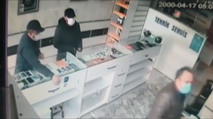 i Ankara'da cep telefonu hırsızlığı