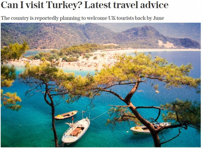 Telegraph: Türkiye, İngilizlerin bu yaz gitmek istediği destinasyonlardan biri