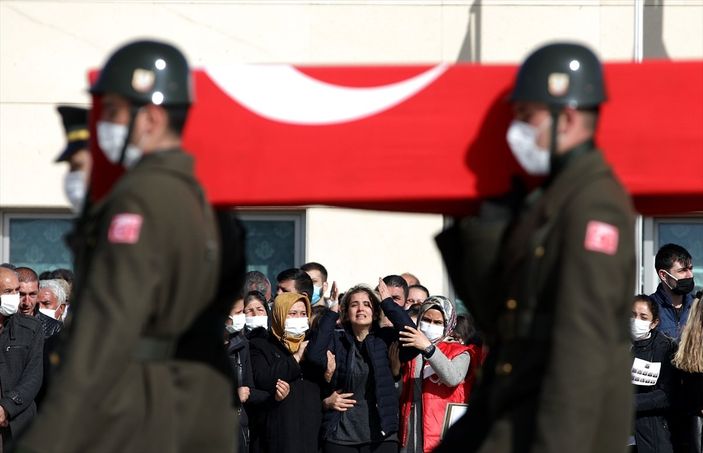 Elazığ'da şehitler için tören