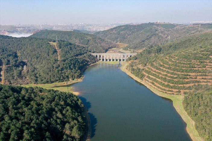 İstanbul'un barajlarındaki su miktarı yüzde 58,23'e yükseldi