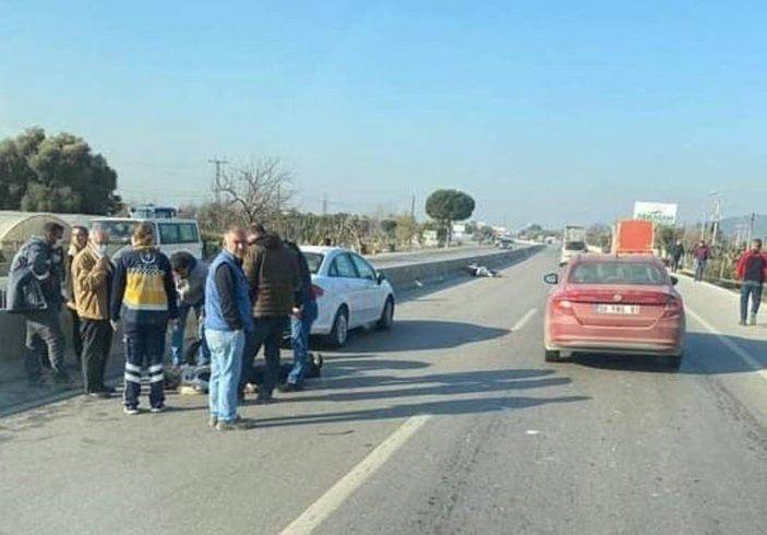 İzmir'de iki motosiklet çarpıştı: 1 ölü, 1 yaralı