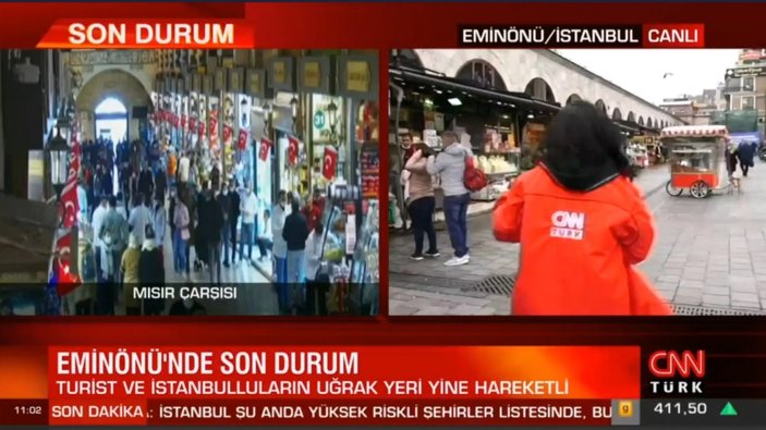 CNN Türk muhabirine canlı yayında küfür
