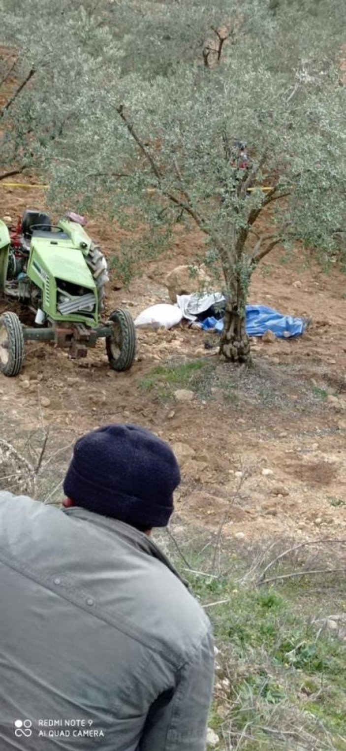 Denizli'de kullandığı traktörün altında kalan çiftçi hayatını kaybetti