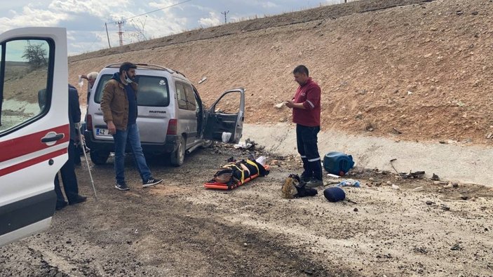 Elazığ’da iki araç çarpıştı: 4’ü çocuk 8 yaralı