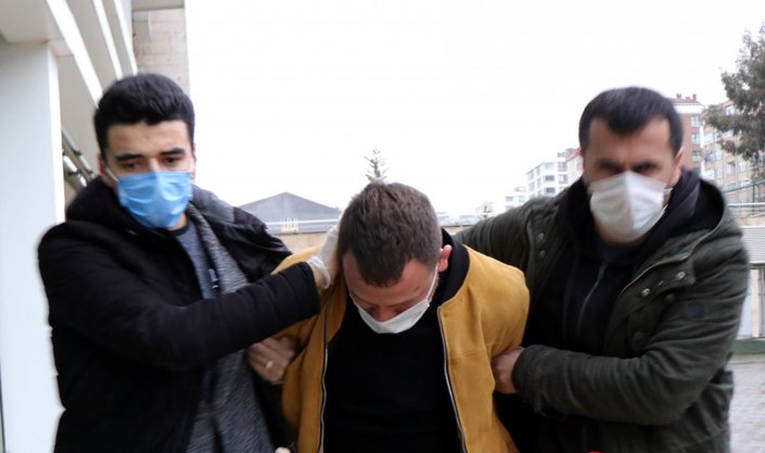 Samsun'da eski eşini, çocuğunun yanında döven şahıs tutuklandı
