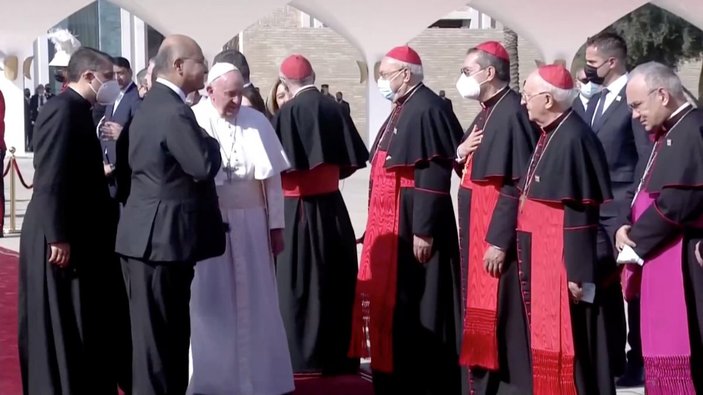 Papa Francis, Irak'taki temaslarının ardından İtalya’ya döndü