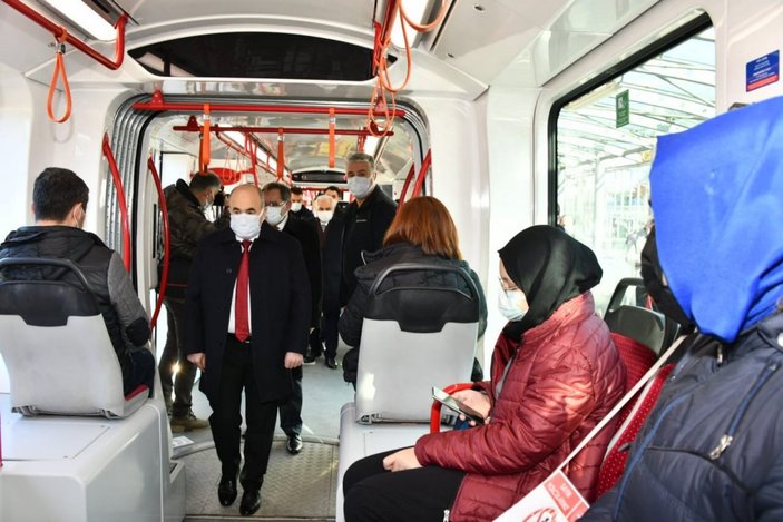 Samsun'da tramvay ve otobüslerde 'tematik' denetim