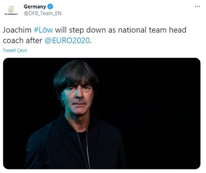 Joachim Löw, EURO 2020 sonrası istifa edecek