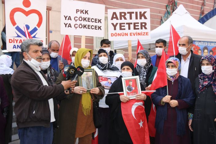 Evlat nöbetine katılan ailelerin sayısı 214'e yükseldi
