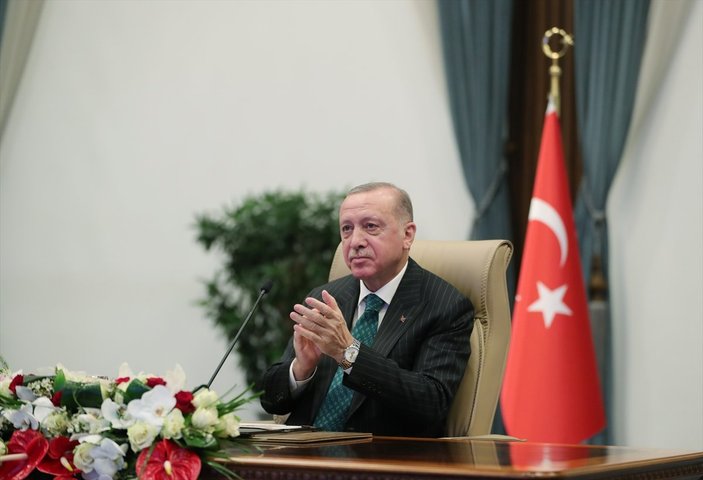 Cumhurbaşkanı Erdoğan ile Putin, Akkuyu Nükleer Santrali'nin yeni temelini birlikte attı