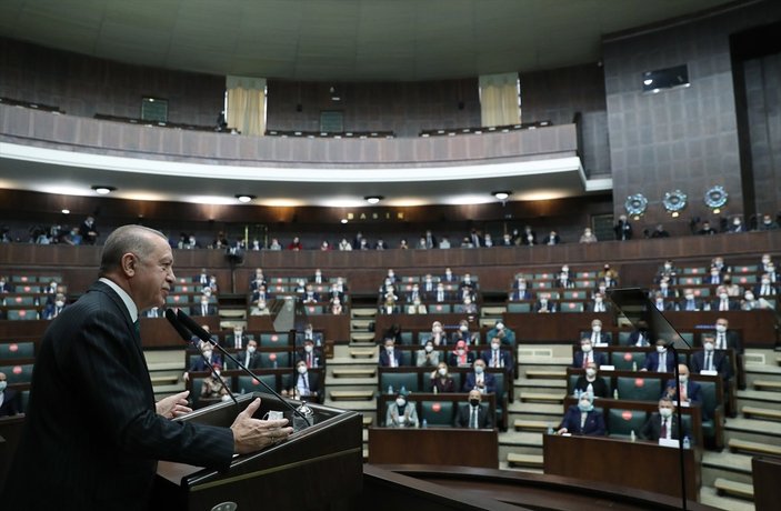 Cumhurbaşkanı Erdoğan, AK Parti Grup Toplantısı'nda konuştu