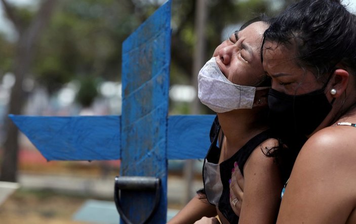 Brezilya'da günde 2 bin kişi koronavirüsten ölüyor