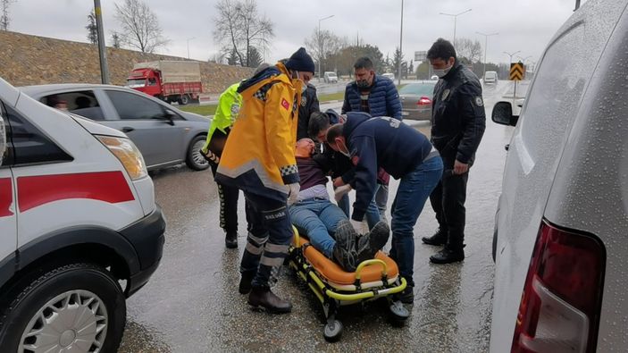 Bursa’da kötü haber alınca direksiyon başında bayıldı