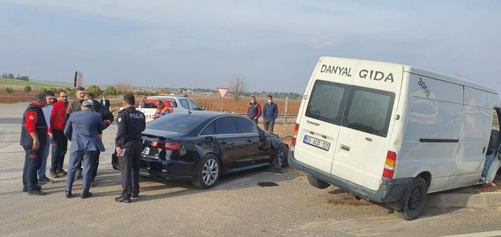 Şanlıurfa'da İyi Parti konvoyunda kaza: 4 yaralı