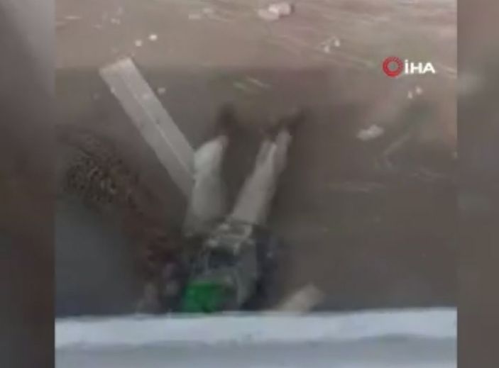 Hindistan'da şehre inen leopar, 5 kişiyi yaraladı