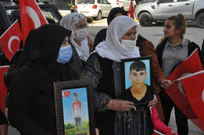 Şırnak anneleri 'Kahrolsun PKK' sloganlarıyla yürüdü
