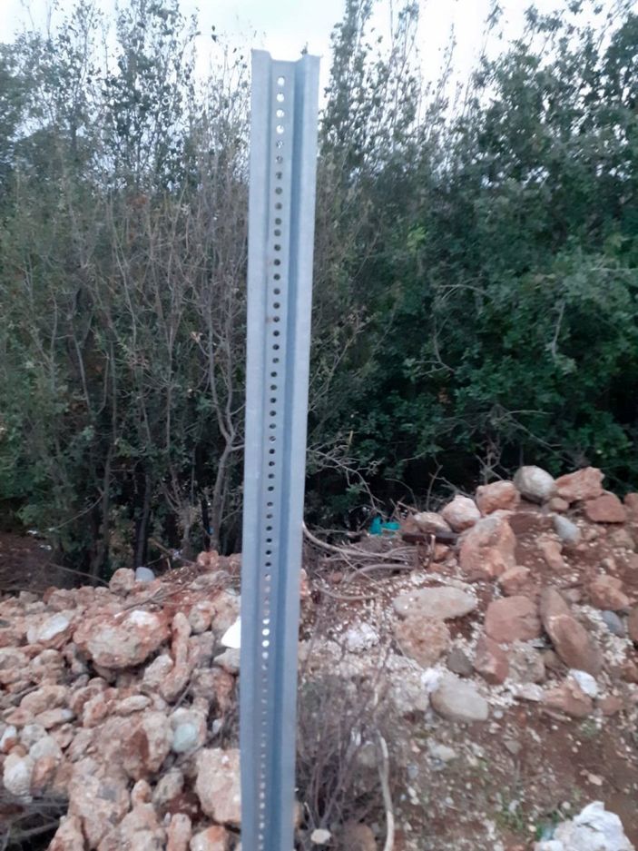 Osmaniye'de trafik işaret tabelaları çalındı