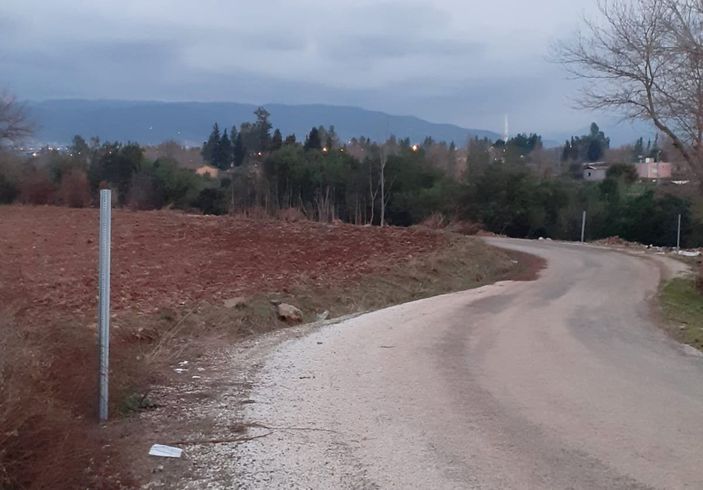 Osmaniye'de trafik işaret tabelaları çalındı