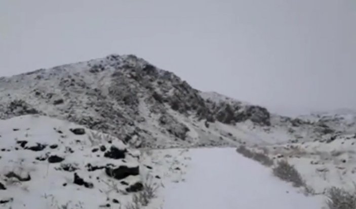 Dağcı Göktürk Şahin'den Ağrı Dağı'na kış tırmanışı