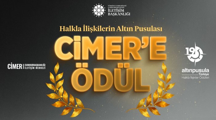 CİMER 'Altın Pusula' ödülüne layık görüldü