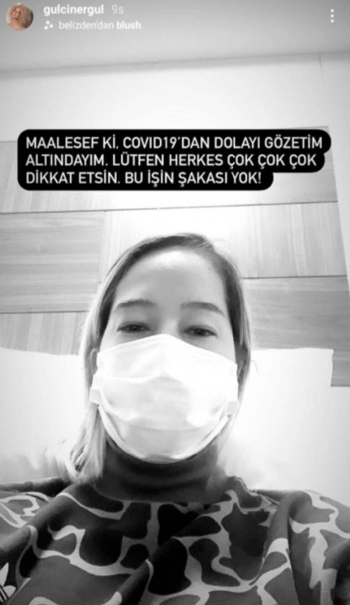 Gülçin Ergül koronavirüse yakalandı