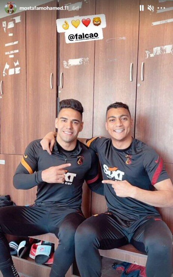 Mostafa Mohamed'den Radamel Falcao paylaşımı