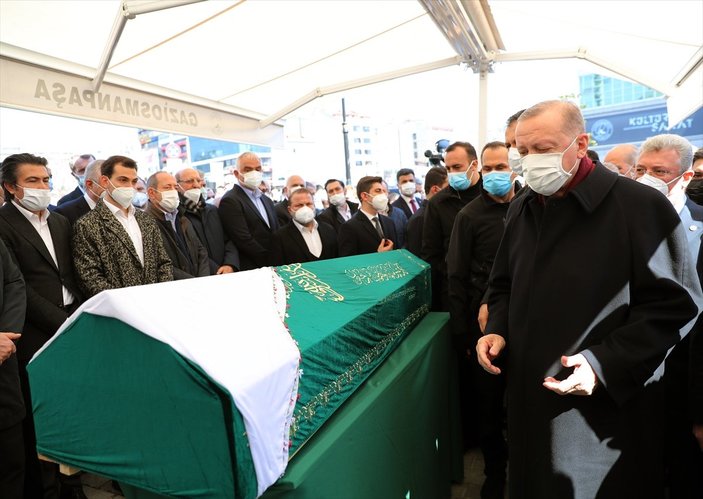 Cumhurbaşkanı Erdoğan, Servet Soylu’nun cenaze törenine katıldı