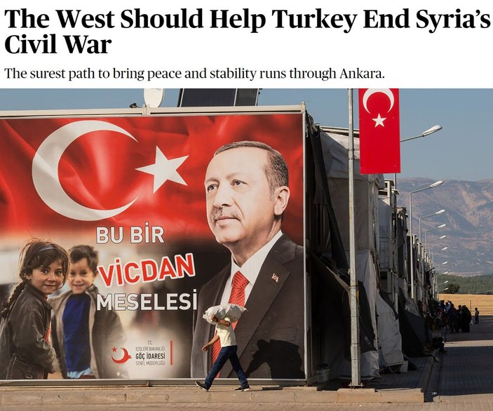 Cumhurbaşkanı Erdoğan: Batı, Türkiye'nin Suriye iç savaşını bitirmesine yardım etmeli
