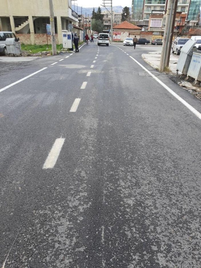 İzmir'de Kemal Kılıçdaroğlu'nun geçeceği yollar asfaltlandı