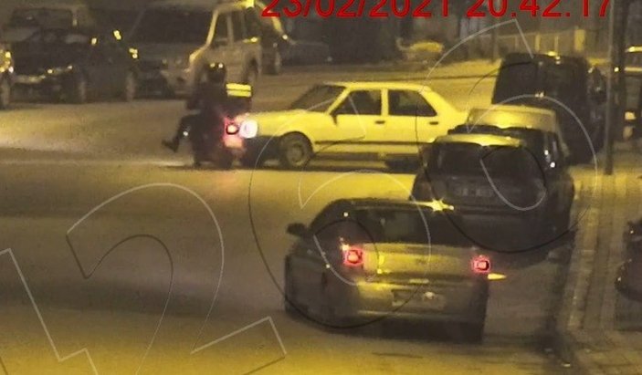 Tokat'ta MOBESE kameralarına yansıyan kazalar
