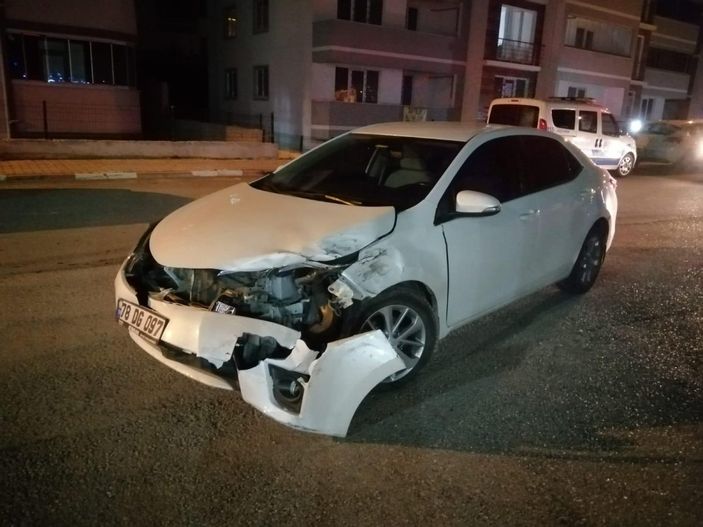 Karabük'te kaza: 2 yaralı