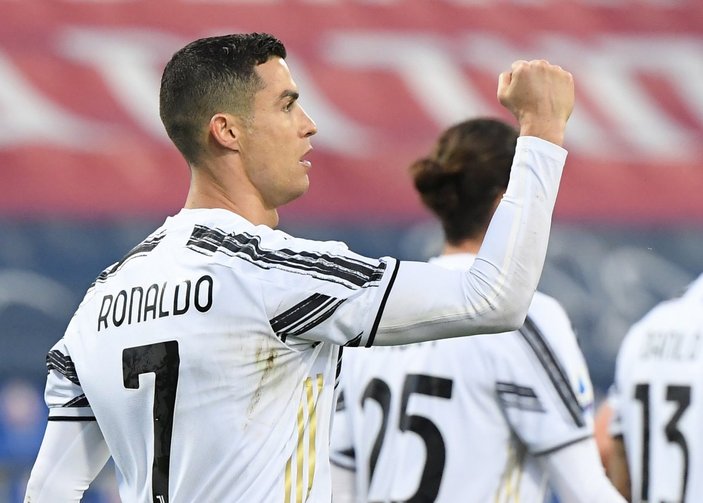 Cristiano Ronaldo, Cagliari'yi tek başına yıktı