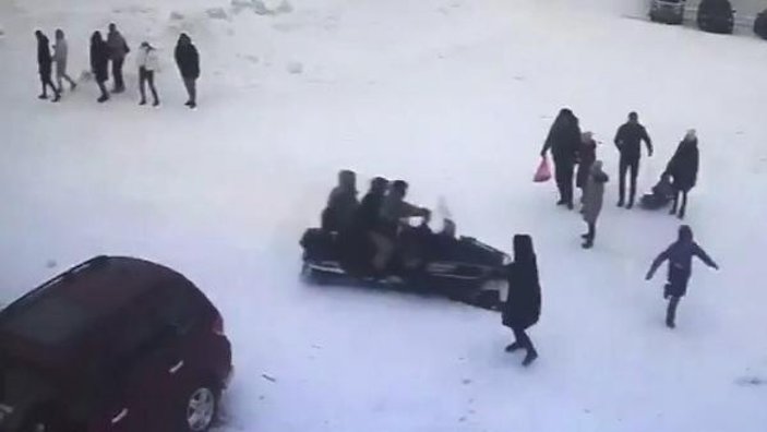Rusya’da kar aracı çocuğa çarptı