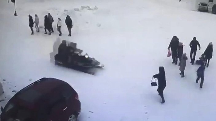 Rusya’da kar aracı çocuğa çarptı