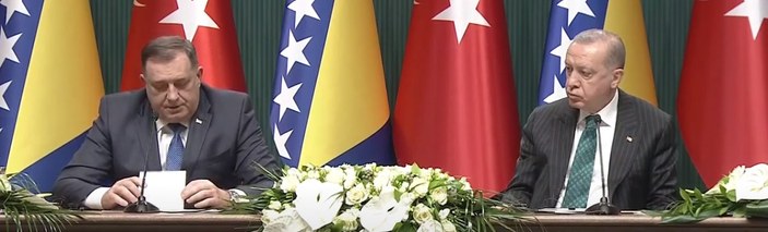 Cumhurbaşkanı Erdoğan Bosna Hersek heyetiyle buluştu