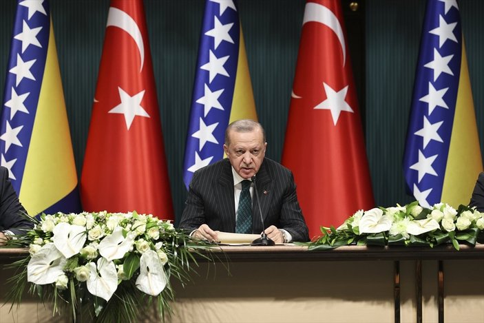 Cumhurbaşkanı Erdoğan'dan Doğu Akdeniz'de kararlılık mesajı
