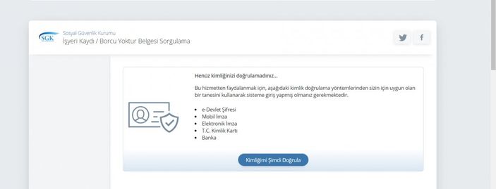Borcu Yoktur Belgesi nasıl alınır? e-Devlet Borcu Yoktur Belgesi alma ekranı