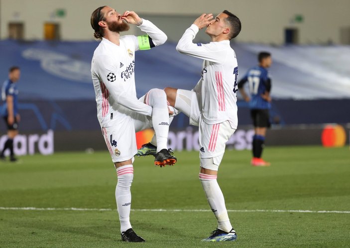 Real Madrid'li futbolcuların gol sevinçleri olay oldu