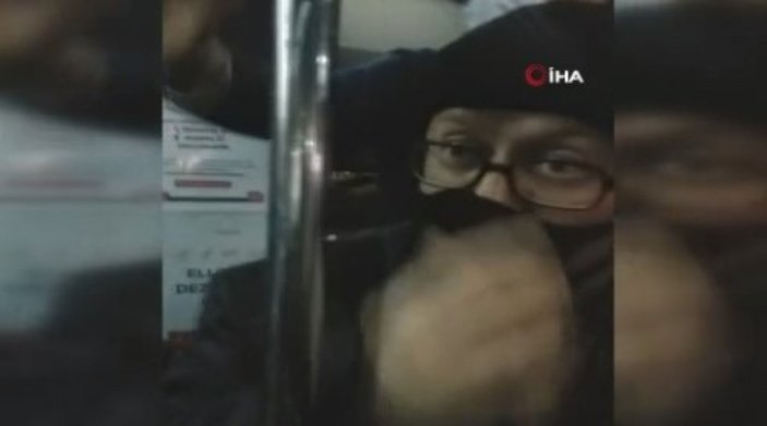 İstanbul'da İETT otobüsünde maske tartışması