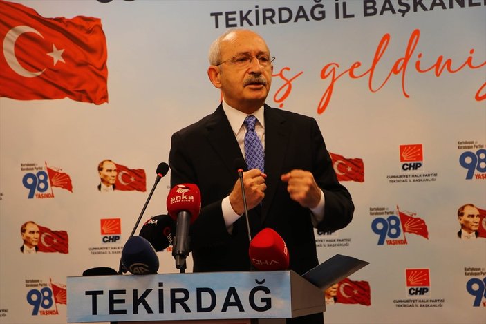 Kemal Kılıçdaroğlu: Siyasi partilerin kapatılması sürecini bırakmalıyız