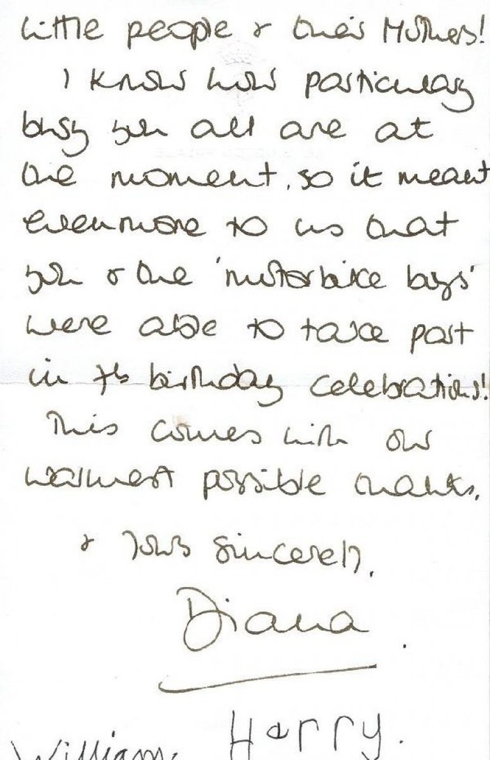 Prenses Diana’nın mektupları satıldı