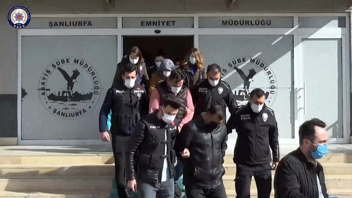Şanlıurfa’da eş zamanlı fuhuş operasyonu: 11 tutuklama