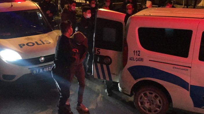 Zonguldak'ta polisten kaçarken kanala düştüler