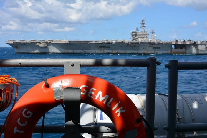 Türkiye, Doğu Akdeniz'de ABD ile geçiş eğitimi yaptı