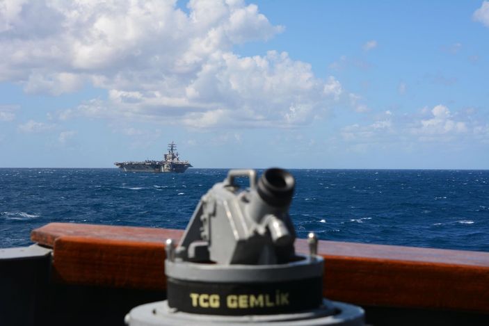 Türkiye, Doğu Akdeniz'de ABD ile geçiş eğitimi yaptı