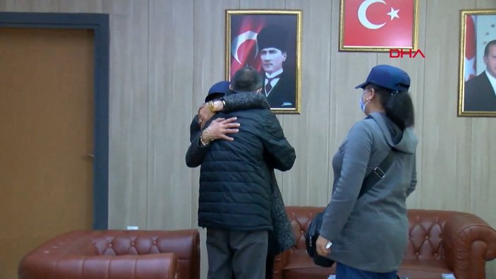 Mardin'de iki aile PKK'dan kaçan evlatlarına kavuştu