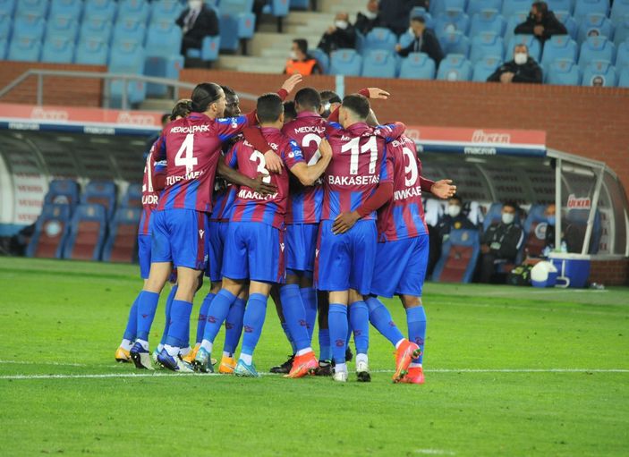 a Trabzonspor evinde, Ankaragücü'ne 4 attı