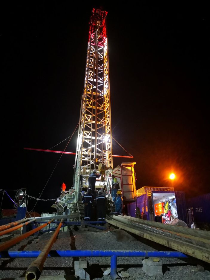 Nevşehir'de petrol arama çalışması